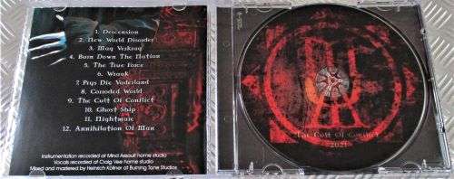 MIND ASSAULT The Cult of Conflict Standard CD Edition