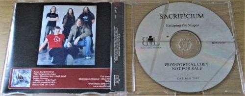 SACRIFICIUM Escaping the Stupor CD  [Shelf G Box 8]
