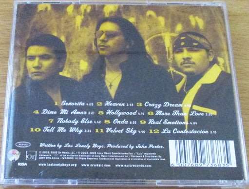 LOS LONELY BOYS Los Lonely Boys  [Shelf G box 18]