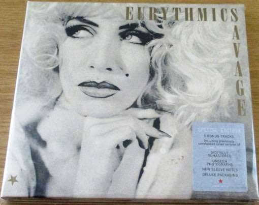 EURYTHMICS Savage Special edition Digipak CD  [Shelf G Box 6]