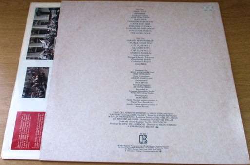 RAGTIME O.S.T. composed by Randy Newman VINYL RECORD