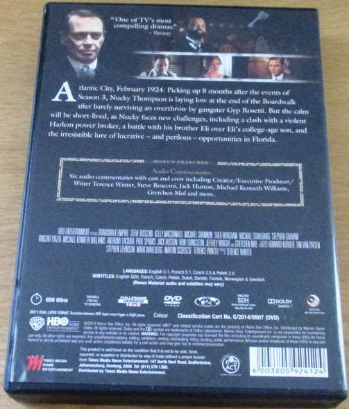 BOARDWALK EMPIRE Complete Season 4 DVD