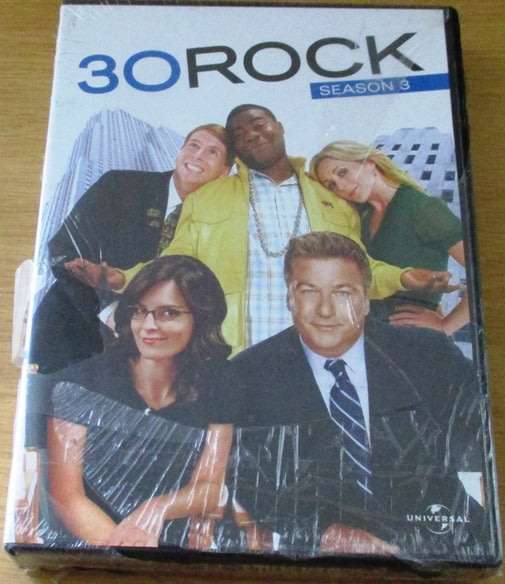30 ROCK Season 3 DVD Tina Fey Alec Baldwin
