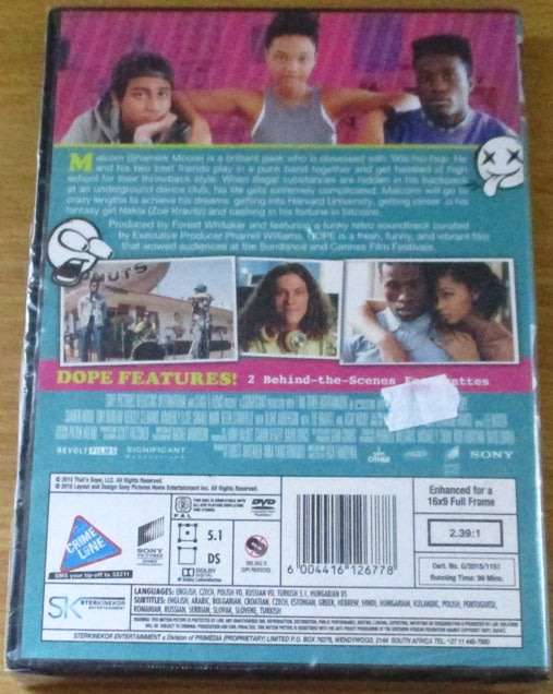 DOPE DVD Forest Whitaker production