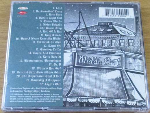 THE MIGHTY MIGHTY BOSSTONES Live from the Middle East  [Shelf G box 22]