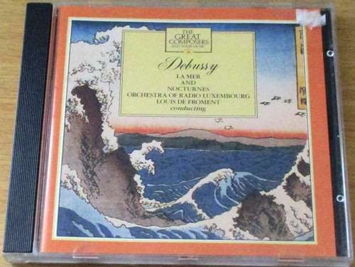 DEBUSSY La Mer Nocturnes The Great Composers  [Classical Box 1]