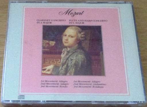 MOZART Clarinet Concerto in A K.622 The Great Composers  [Classical Box 1]