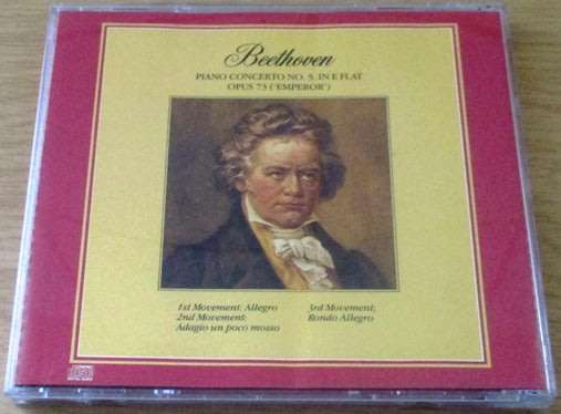 BEETHOVEN Piano Concertos No. 5 in E Flat The Great Composers  [Classical Box 1]