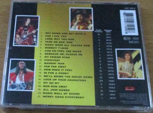 SLADE Feel the Noize Greatest Hits CD  [Shelf G Box 14]