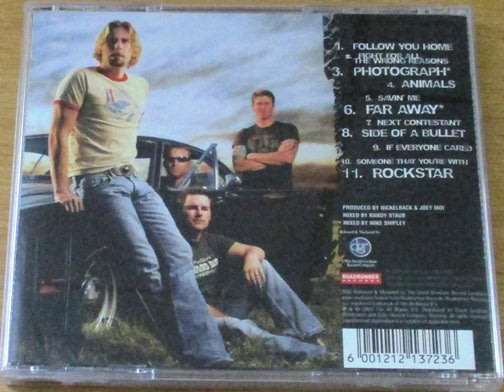 NICKELBACK All the Right Reasons CD [Shelf Z Box 7]
