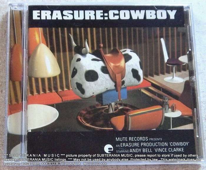 ERASURE Cowboy CD South African Issue