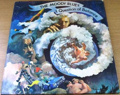 THE MOODY BLUES A Question of Balance VINYL RECORD