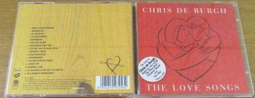 CHRIS DE BURGH The Love Songs CD  [Shelf Z Box 2]