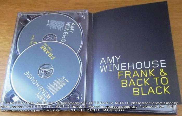 AMY WINEHOUSE Frank & Back To Black 4XCD Deluxe Limited Edition