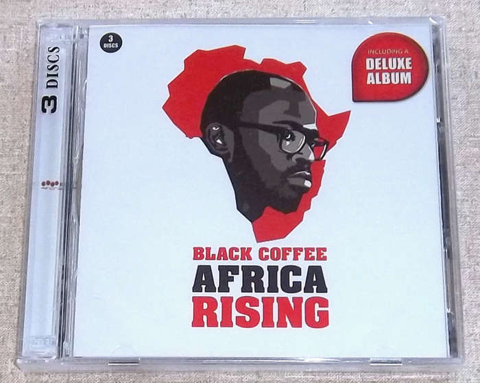 BLACK COFFEE Africa Rising CD SOUTH AFRICA House 3 Deluxe CD