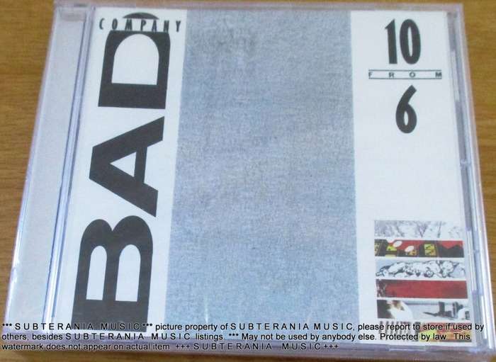 BAD COMPANY 10 to 6 CD