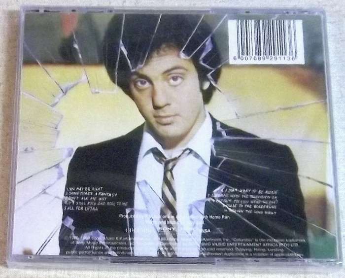 BILLY JOEL Glass Houses SOUTH AFRICA Cat# CDCOL5565