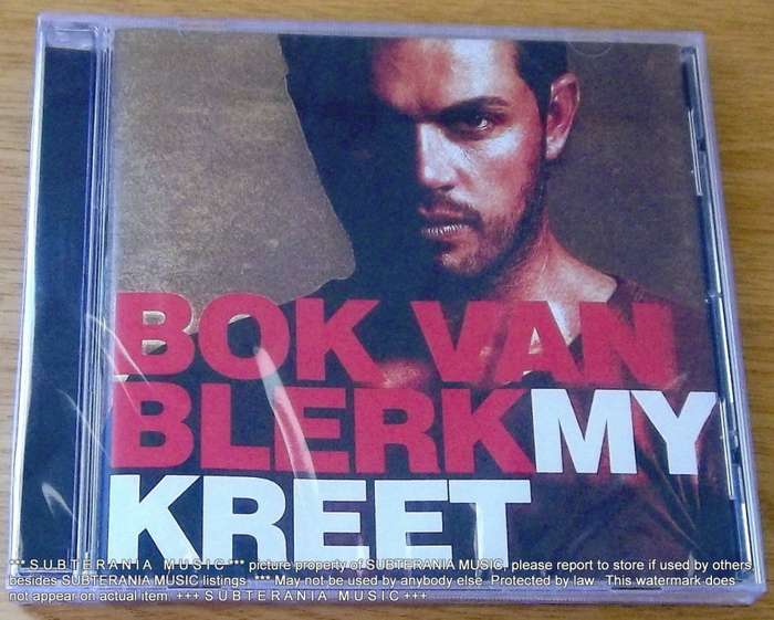 BOK VAN BLERK My Kreet CD