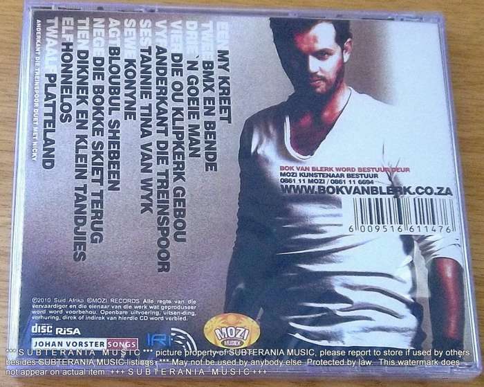 BOK VAN BLERK My Kreet CD