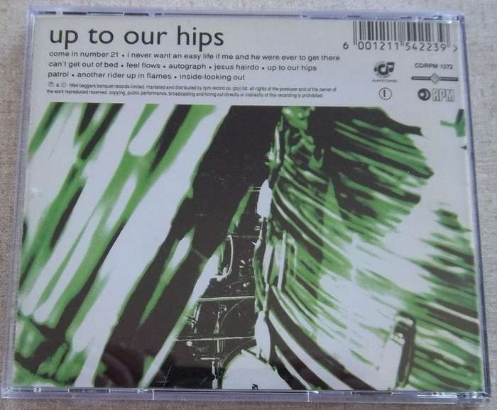 THE CHARLATANS Up to Our Hips South African Pressing Catalogue# CDRPM 1372