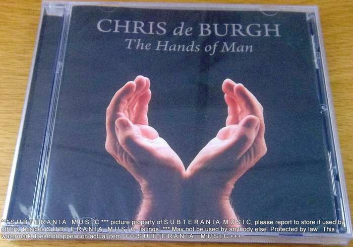 CHRIS DE BURGH The Hands of Man SOUTH AFRICA Cat# CDJUST722 [sealed]