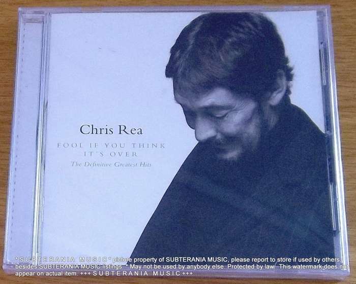 CHRIS REA Fool If You Think Its Over The Definitive Greatest Hits SOUTH AFRICA [sealed]