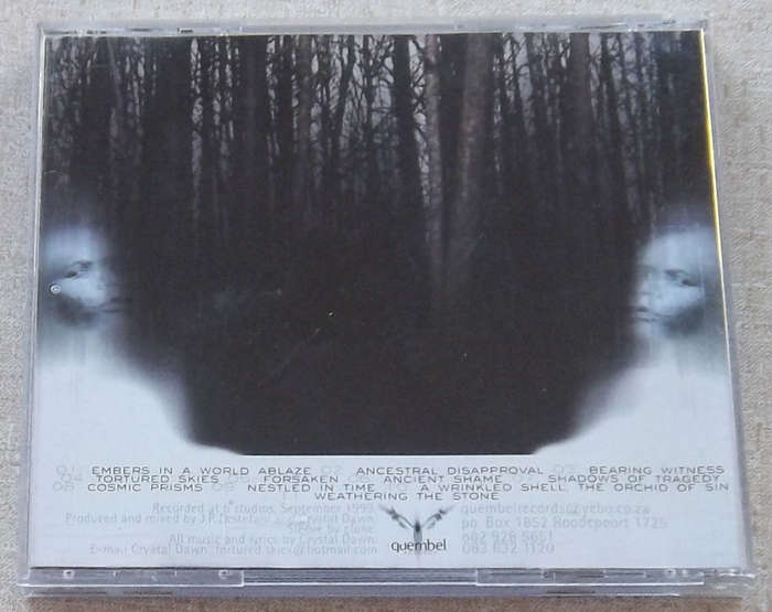 CRYSTAL DAWN Nestled in Time SOUTH AFRICA 1999 CD