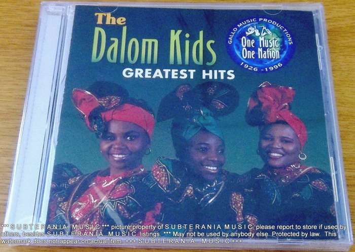 DALOM KIDS Greatest Hits SOUTH AFRICA Cat# CDGMP 40672 H