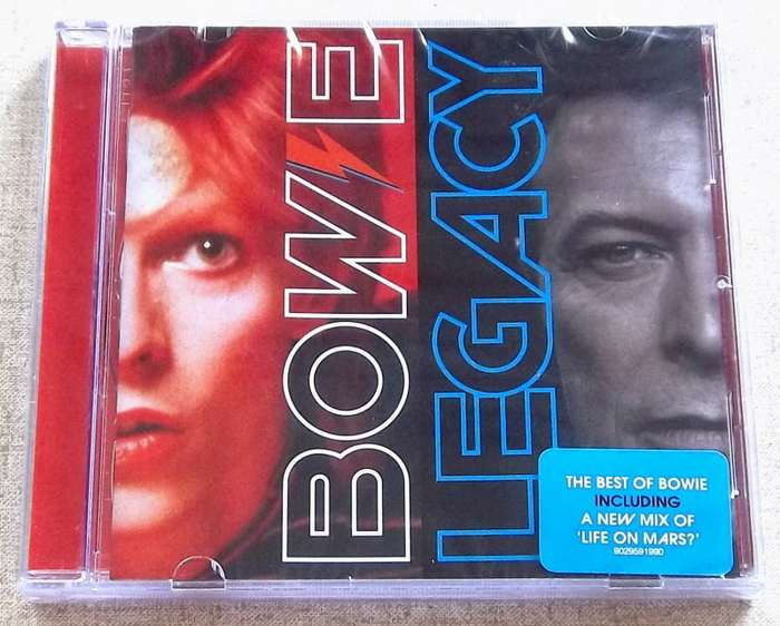 DAVID BOWIE Legacy CD SOUTH AFRICA Cat# 9029591990