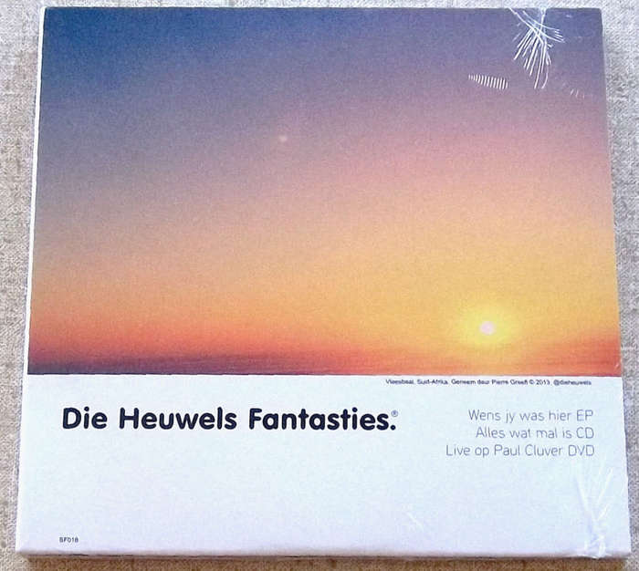 DIE HEUWELS FANTASTIES Ek Wens Jy Was Hier CD / DVD Combo Incl Alles Wat Mal Is