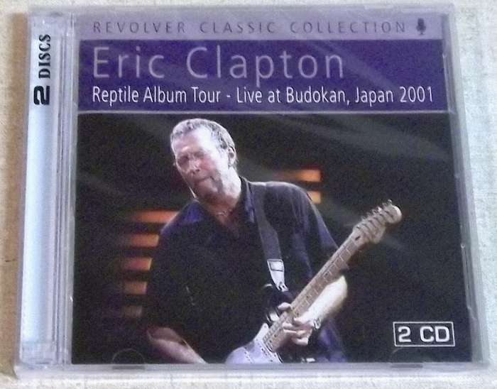 ERIC CLAPTON Reptile Album Tour Live at Budokan Japan 2xCD Cat#REVCDD814