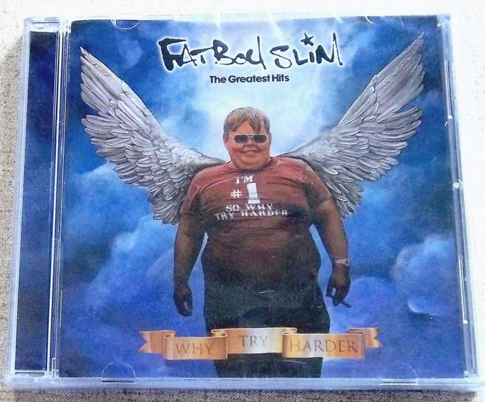 FATBOY SLIM Why Try Harder The Greatest Hits SOUTH AFRICA Cat# CDEPC7121 *sealed
