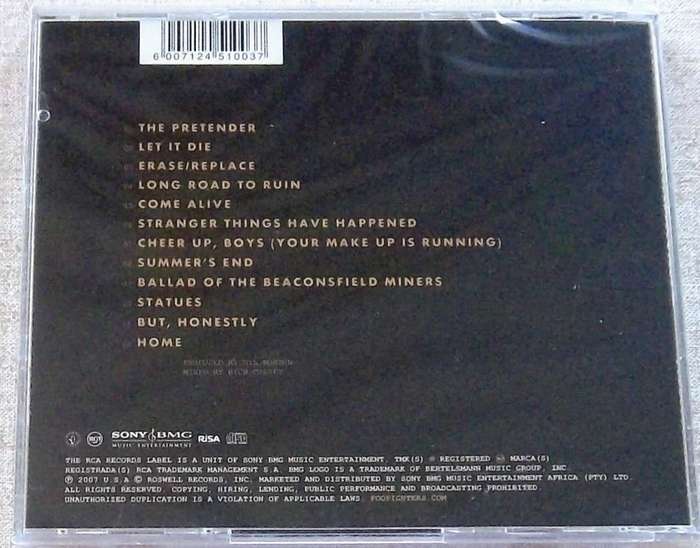 FOO FIGHTERS Echoes Silence Patience & Grace South African Issue