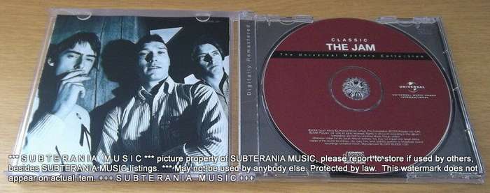 THE JAM Classic The Universal Masters SOUTH AFRICA Cat# BUDCD 1281