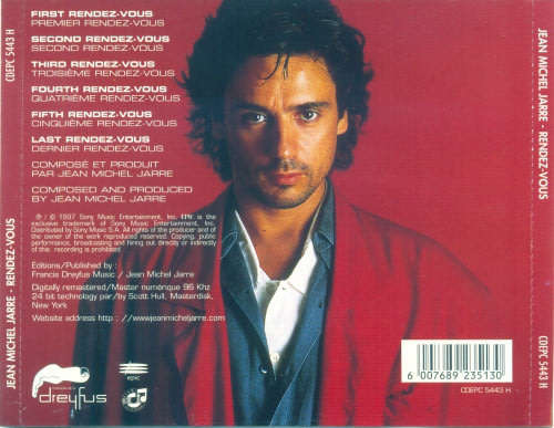 JEAN MICHEL JARRE Rendezvous South African Issue CD