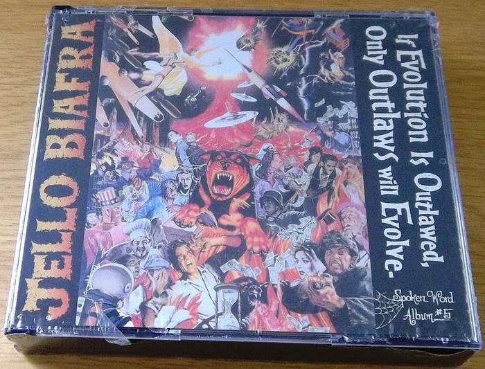 JELLO BIAFRA If Evolution Is Outlawed, Only Outlaws Will Evolve 3 CD [SPOKEN WORD]