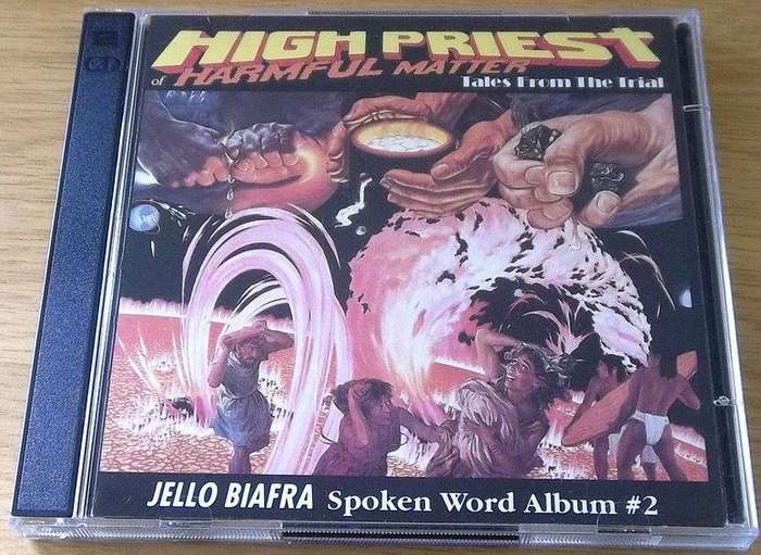 JELLO BIAFRA High Priest of Harmful matter 2 CD [SPOKEN WORD]