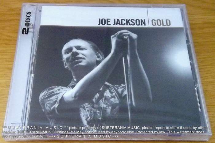 JOE JACKSON Gold x2CD SOUTH AFRICA Cat# DGCD 102