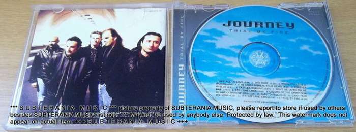 JOURNEY Trial By Fire SOUTH AFRICA Cat# CDCOL 5128 K