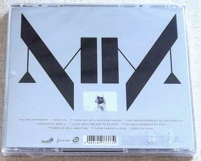 MARILYN MANSON The Pale Emperor CD Cat# SLCD 314 Jewel Case version