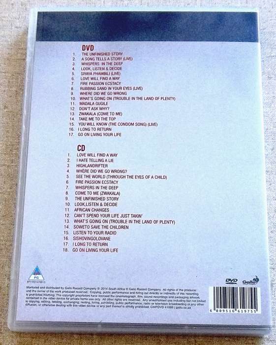 STIMELA The Ultimate Collection DVD + CD SOUTH AFRICA Cat# GMPDVD41086