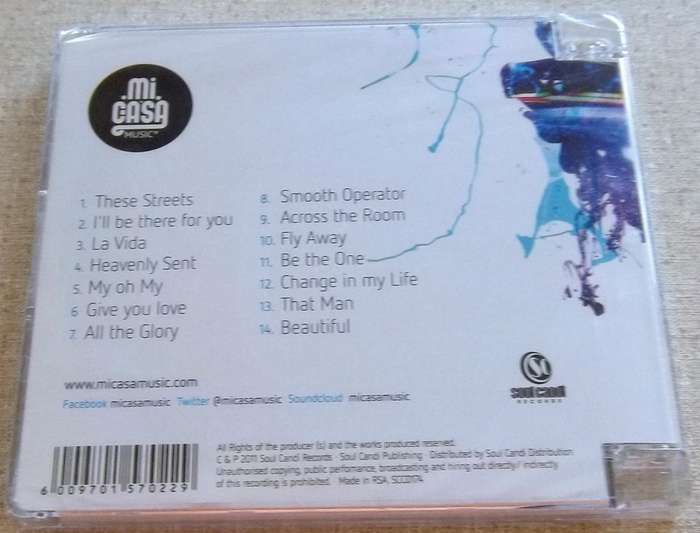 MI CASA Music CD SOUTH AFRICA Cat# SC174
