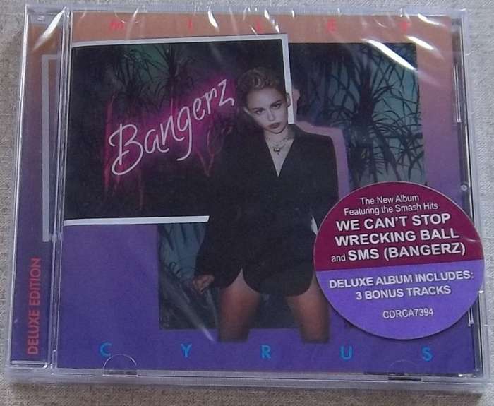 MILEY CYRUS Bangerz Deluxe Explicit Ed. SOUTH AFRICA Cat# CDRCA 7394
