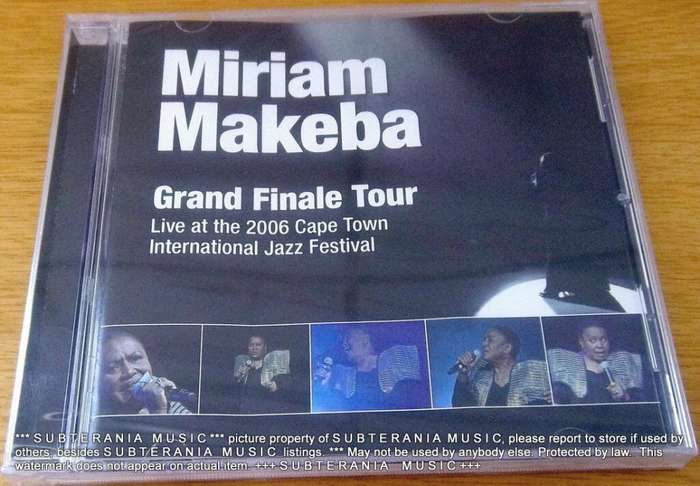 MIRIAM MAKEBA Grand Finale Tour Live at the 2006 Cape Town Jazz Festival SIYCD025