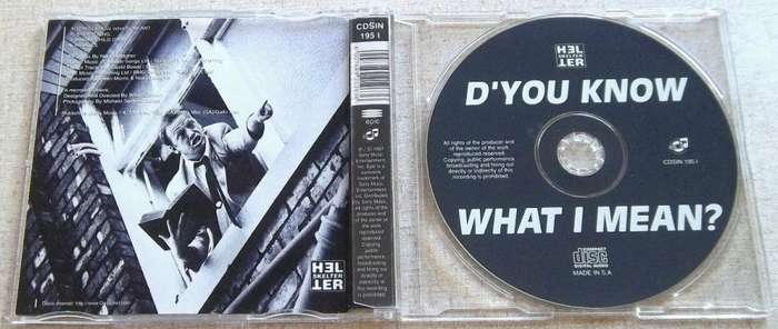 OASIS D`You Know What I Mean? CD Single SOUTH AFRICA Cat# CDSIN 195 I [EX]