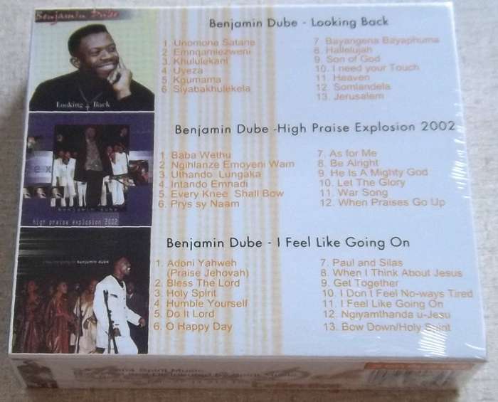 BENJAMIN DUBE Collection 3xCD Box Set SOUTH AFRICA Cat# SMBOX 002