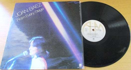 JOAN BAEZ From Every Stage 2xLP VINYL RECORD