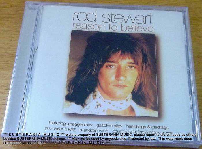 ROD STEWART Reason to Believe SOUTH AFRICA Cat# BUDCD 1118