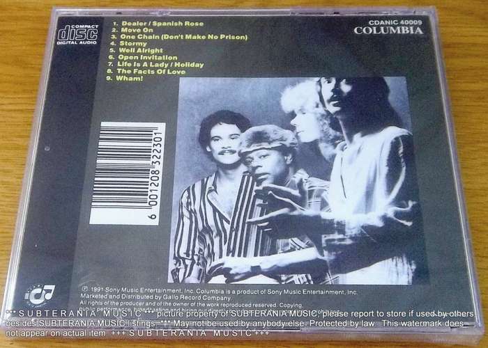 SANTANA Inner Secrets SOUTH AFRICA Cat# CDANIC 40009