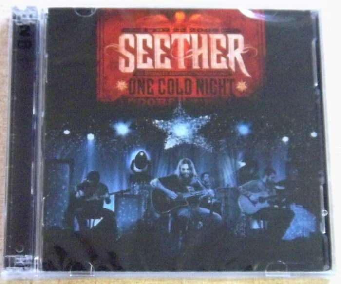 SEETHER One Cold Night CD+DVD SOUTH AFRICA Cat# CDMUS 316
